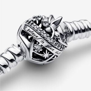 Pandora Silver Bracelet with Intricate Charm